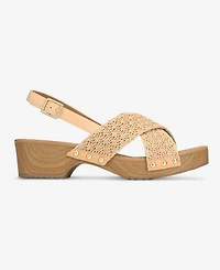 Style & Co Women's Devynn X-Band Raffia Round Toe Sandals, Macy's Exclusive