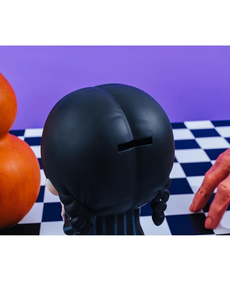 Monogram International Inc The Addams Family Wednesday With Thing 8 Inch Pvc Figural Bank
