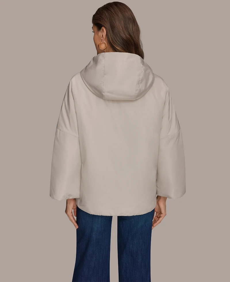 Donna Karan Weekend Women's Zip-Up Hooded Jacket