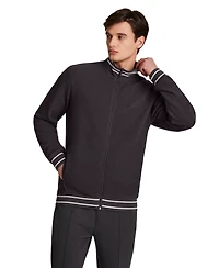 Reebok Men's Full-Zip Mock Neck Jacket