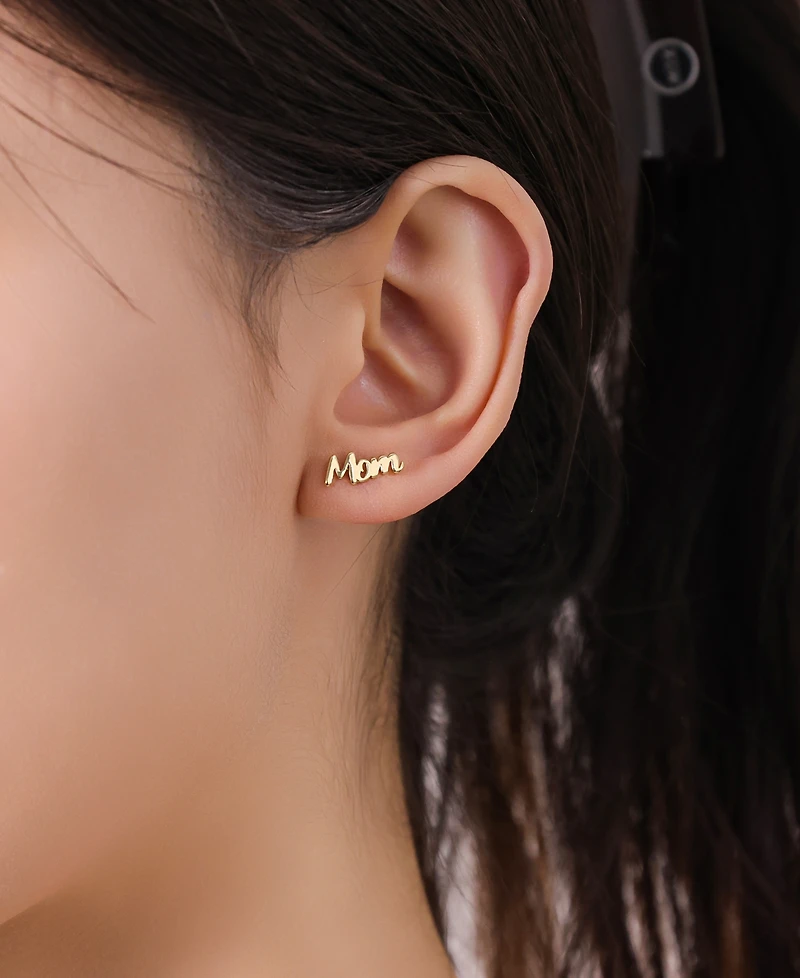 Disney Winnie the Pooh Cubic Zirconia Mom Trio Earring Set