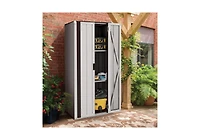 Aecojoy Outdoor Storage Cabinet Waterproof with Shelves