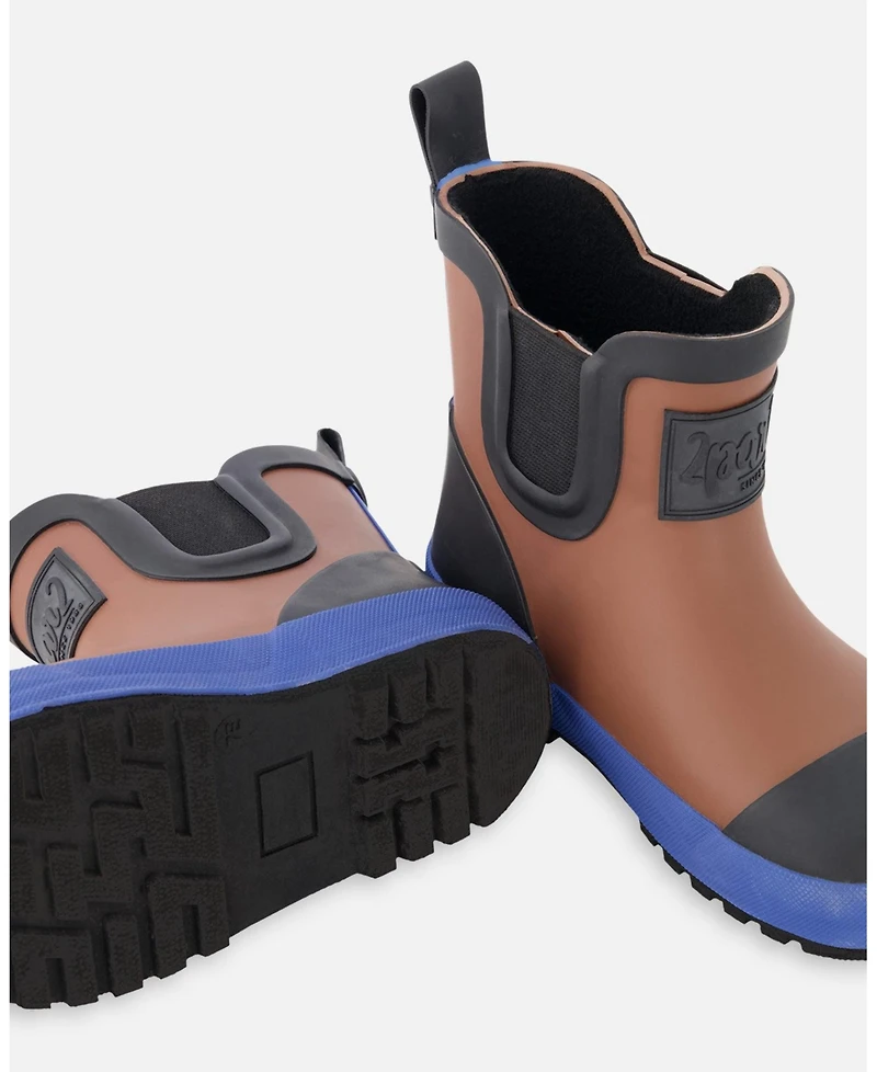 Deux par Little Boys Short Rain Boots