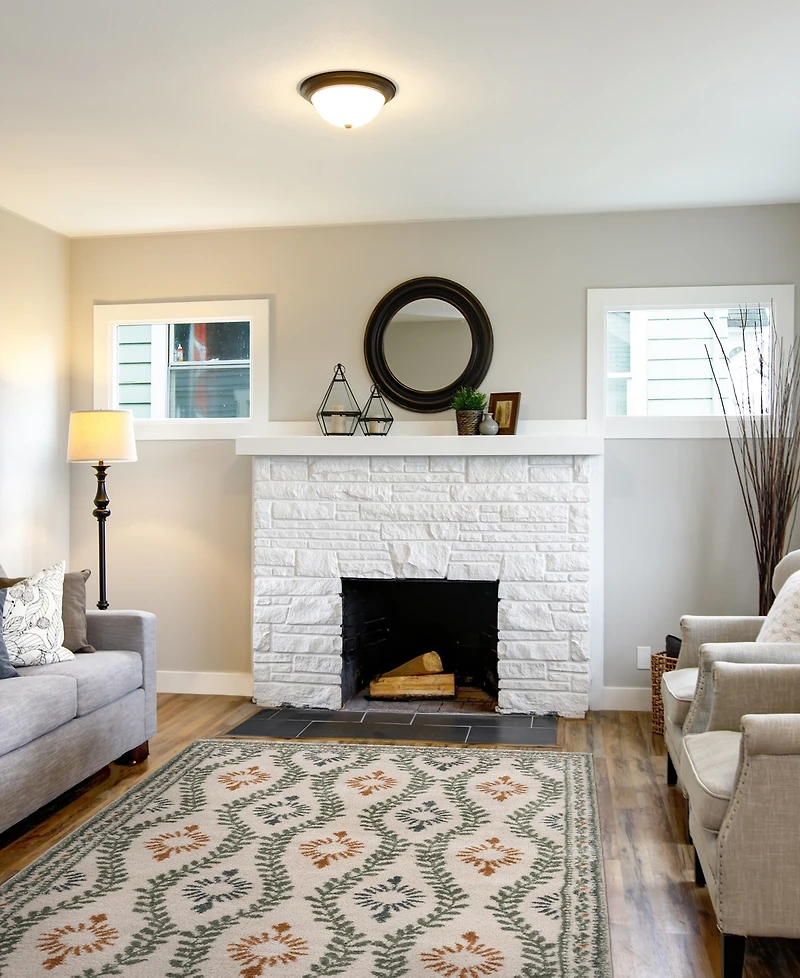 Erin & Ben Co. Adley Jones 7'10X9'10"Area Rug