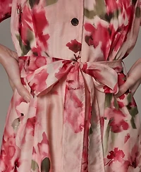 Donna Karan New York Petite Organza Shirt Dress