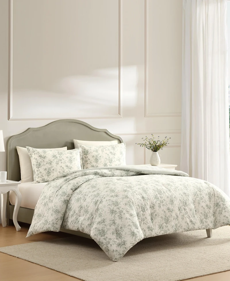 Laura Ashley Walled Garden 2-Pc. Comforter Set, Twin