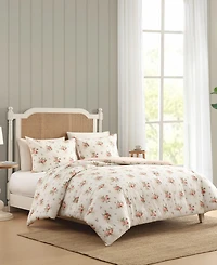 Laura Ashley Ribbon Bouquet -Pc. Comforter Set