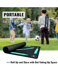 peneyon Football Footstep Agility Training Mat - Non-Slip, Silent Equipment for All Ages & Levels to Improve Speed, Strength & Coordination