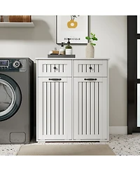 Rainsken Laundry Hamper Cabinet