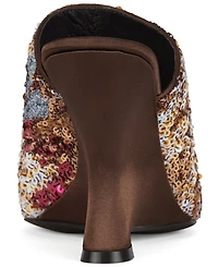 Jeffrey Campbell Women's Wedge Heel Sequin Sandals