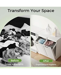 Rainsken Laundry Hamper Cabinet