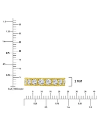 Macy's Cubic Zirconia Eternity Ring in 14k Yellow Gold Over Sterling Silver