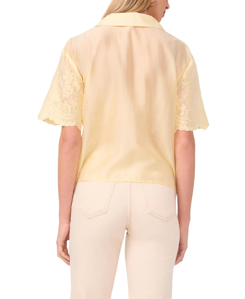 Vince Camuto Women's Short-Sleeve Top