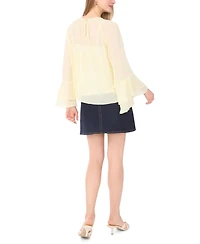 Vince Camuto Women's Crewneck Blouse
