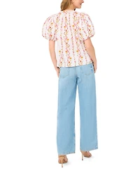 Vince Camuto Women's Short-Sleeve Blouse