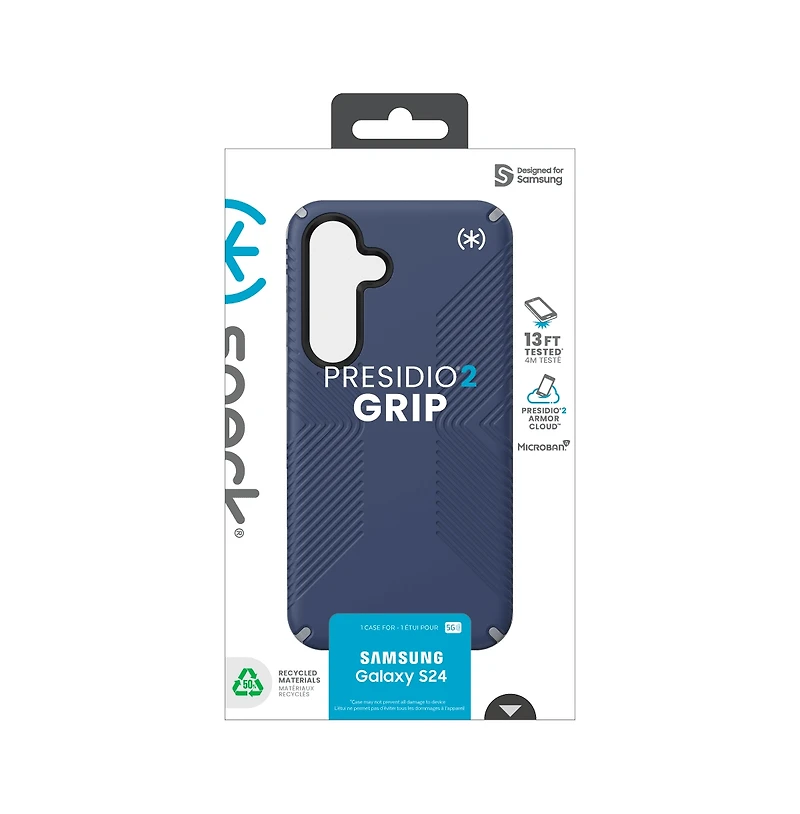 Speck Presidio2 Grip Case for Samsung Galaxy S24