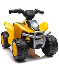 Mecale 6V Kids Ride on Atv Cat-Licensed with Horn Sound for 18-36 Months Old.