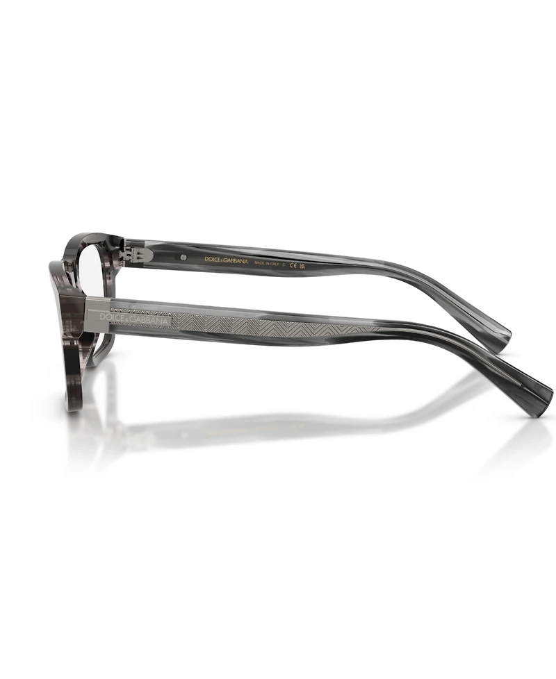 Dolce&Gabbana Men's Rectangle Eyeglasses