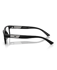 Emporio Armani Men's Rectangle Eyeglasses, EA3278