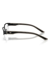Emporio Armani Men's Rectangle Eyeglasses
