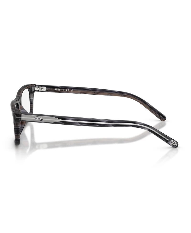 Diesel Unisex Rectangle Eyeglasses