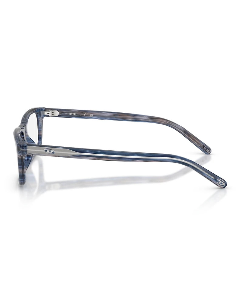 Diesel Unisex Rectangle Eyeglasses