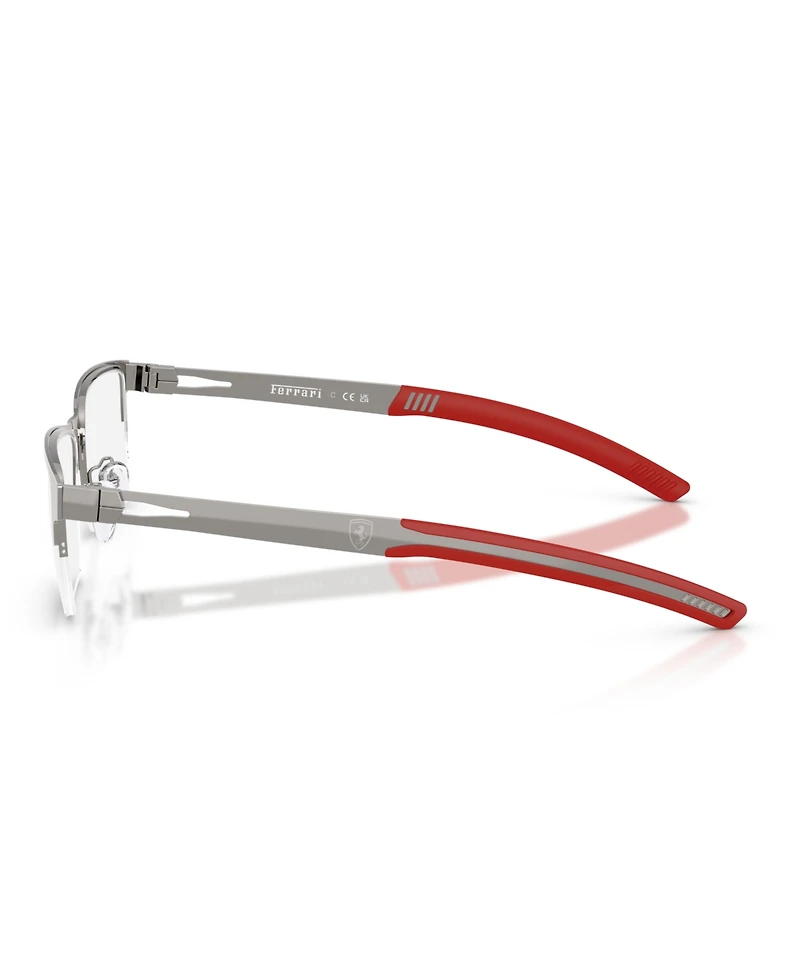 Scuderia Ferrari Men's Rectangle Eyeglasses, FZ7017D