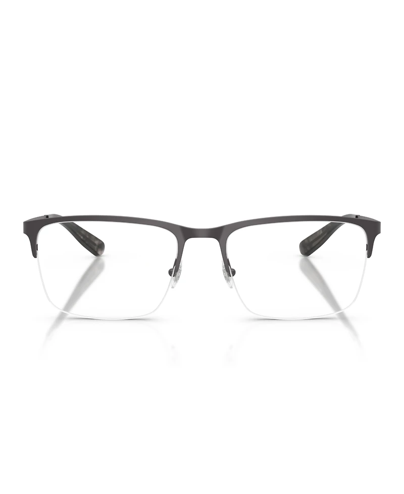 B by Brooks Brothers Men's Rectangle Eyeglasses