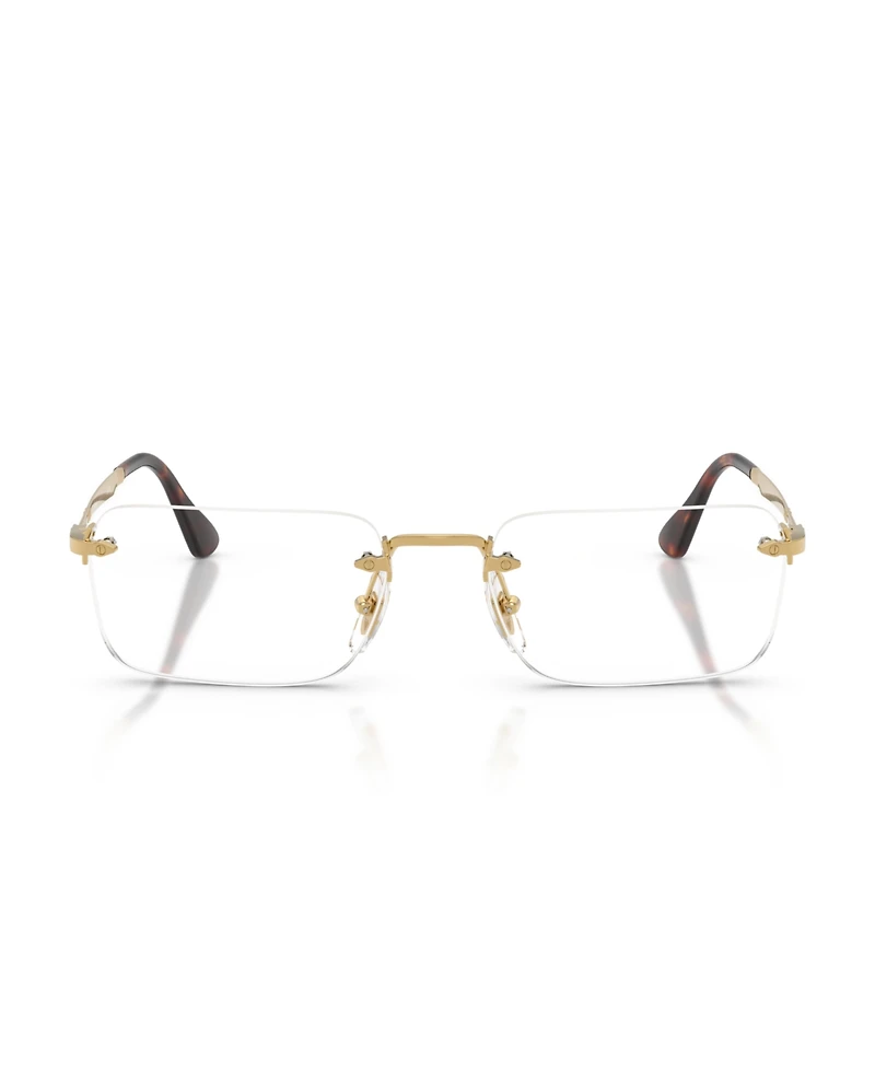 Persol Unisex Rectangle Eyeglasses