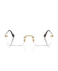 Persol Unisex Rectangle Eyeglasses