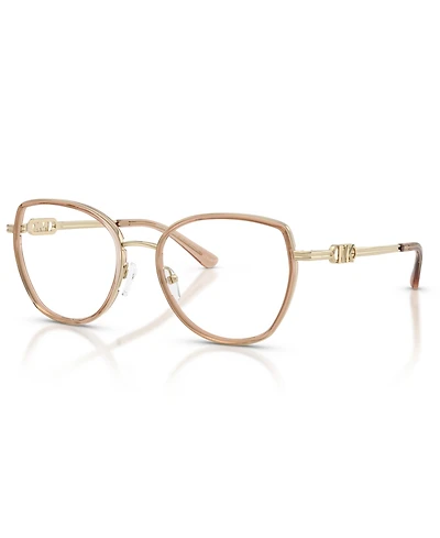 Michael Kors Women's Round Eyeglasses, MK3101