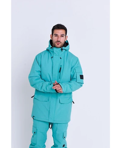Oosc Clothing Men's Yeh Man Jacket Aqua