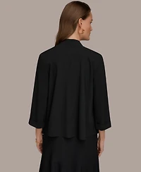 Donna Karan Weekend Women's Open-Front Cardigan