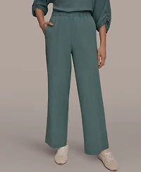 Donna Karan Weekend Women's Mid-Rise Side Seam Pants
