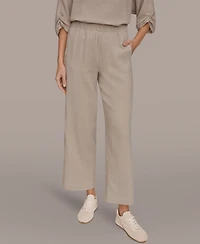 Donna Karan Weekend Women's Mid-Rise Side Seam Pants
