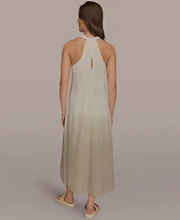 Donna Karan Weekend Women's V-Neck Midi Dress