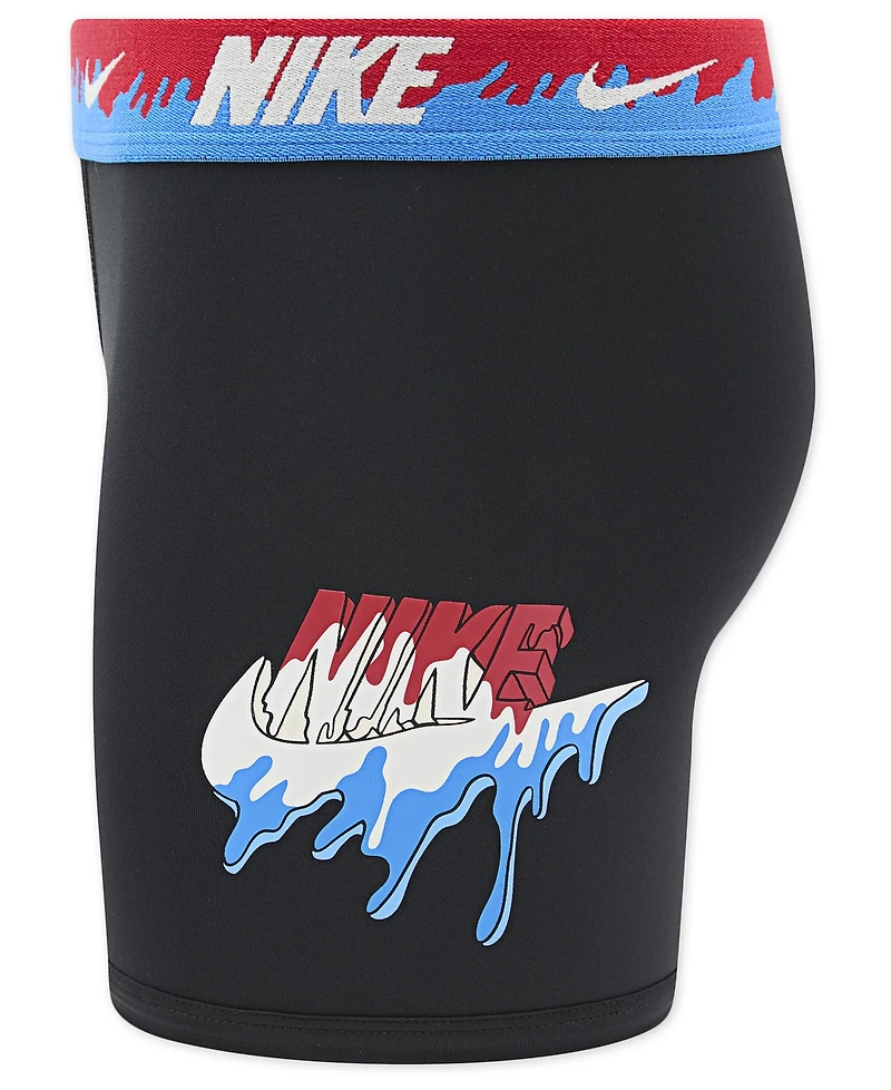 Nike Boys' 8-20 Printed Boxer Briefs, 2-Pack