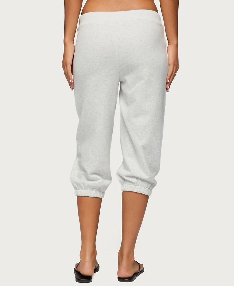 Edikted Women's Deana Capri Sweatpants