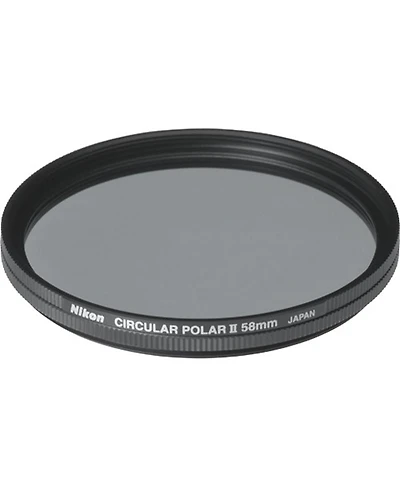 Nikon 58mm Circular Polarizer Ii Thin Ring Multi-Coated Filter