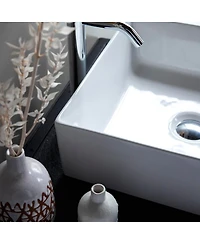 Tikamoon Lada ceramic bathroom basin