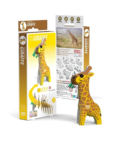 Eugy Giraffe 3D Puzzle