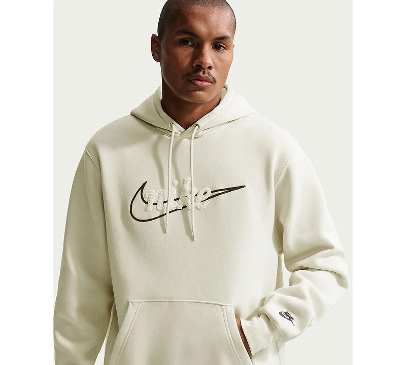 Nike Men's Embroidered Logo Relaxed-Fit Hoodie