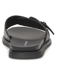 Lucky Brand Women's Suszie Buckle Slide Flat Sandals