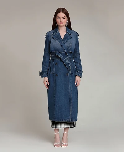 Avec Les Filles Women's Long-Sleeve Oversized Dress