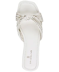 Bandolino Women's Sella Knotted Slip-On Flat Sandals