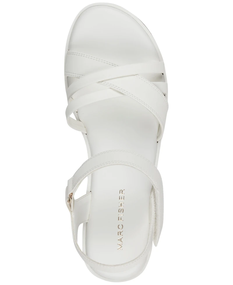 Marc Fisher Women's Gyllie Flat Platform Sandals