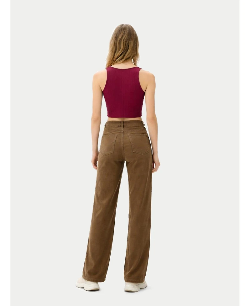 Gobi Cashmere Women's Crop Top