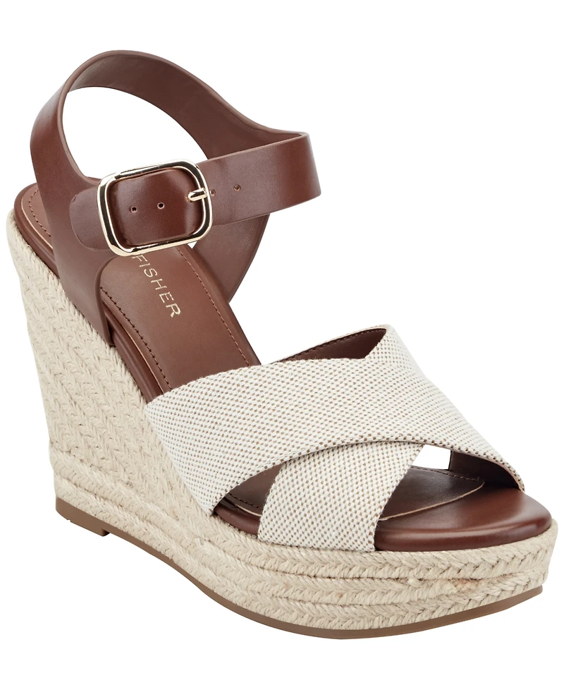 Marc Fisher Women's Herve Espadrille High Wedge Sandals