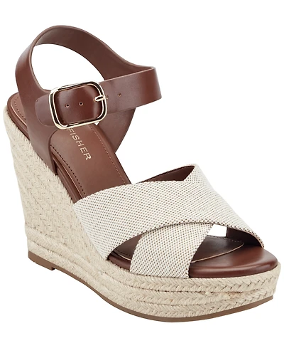 Marc Fisher Women's Herve Espadrille High Wedge Sandals
