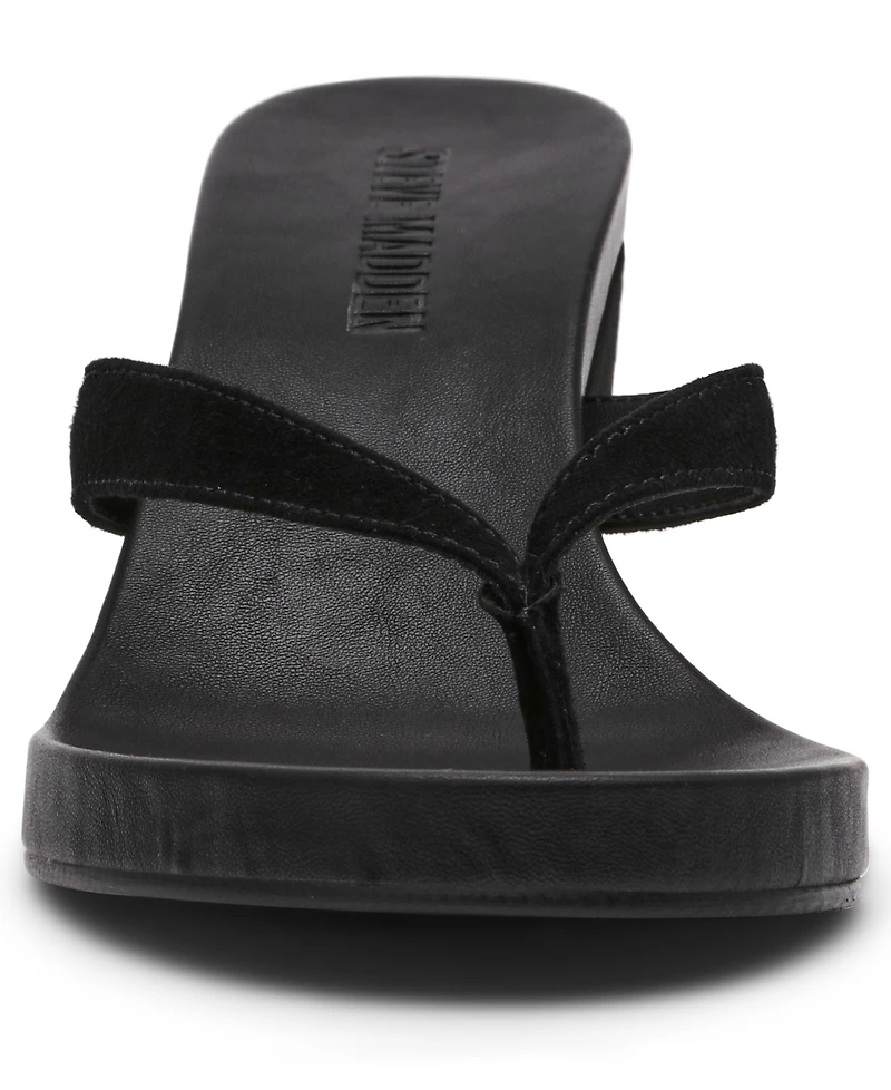Steve Madden Women's Playing Wedge Thong Sandals